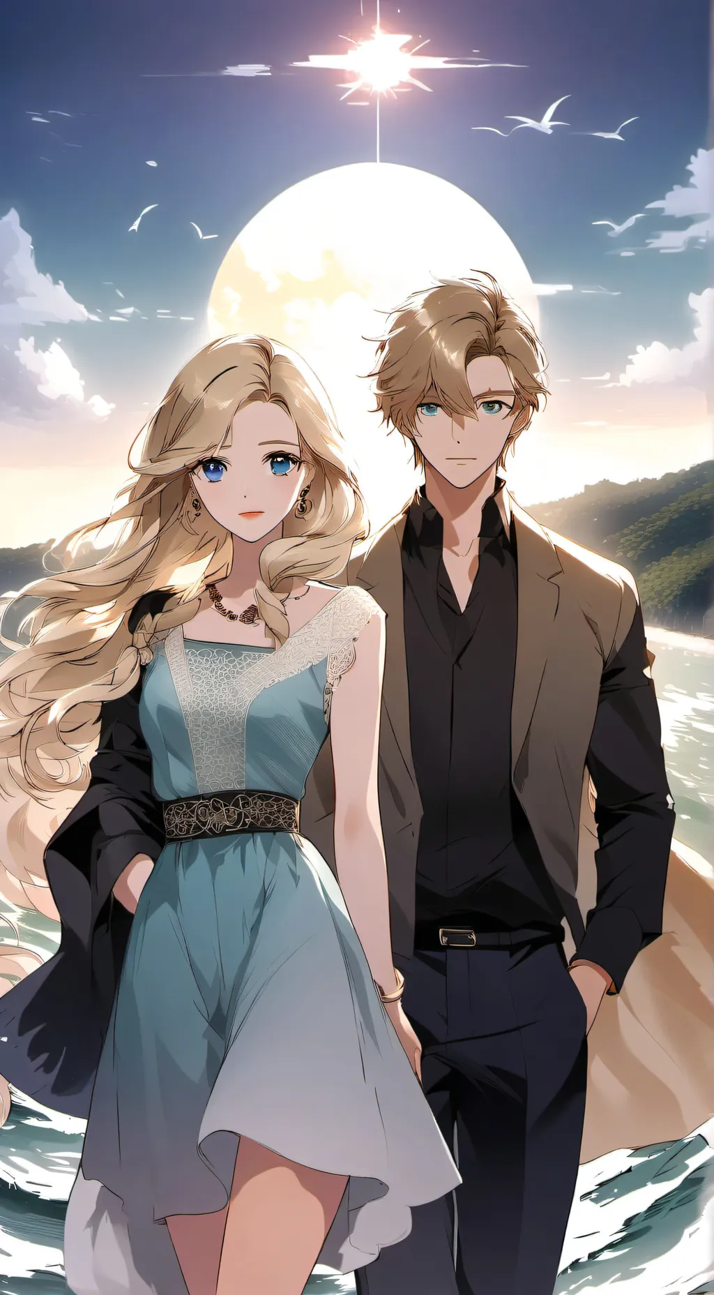 ai character: Ivy and Alex background