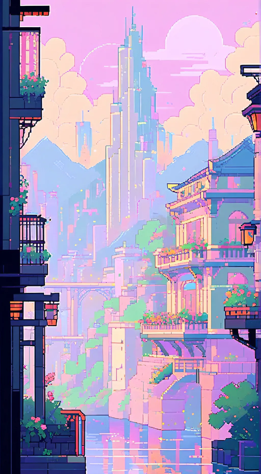 ai character: MURDER DRONE AU background