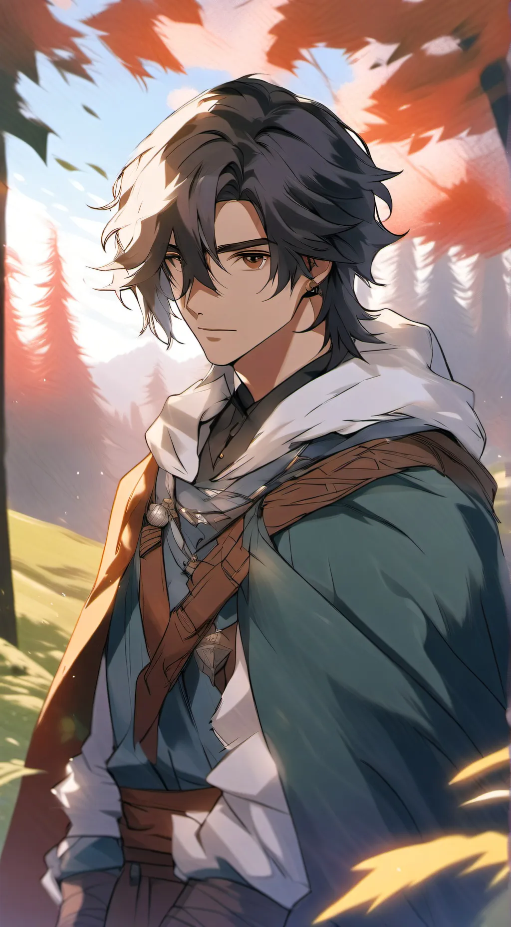 ai character:  Colin  background