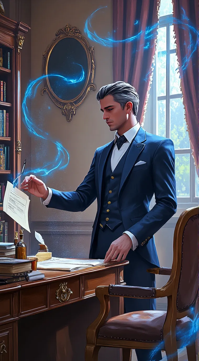 ai character: martin background