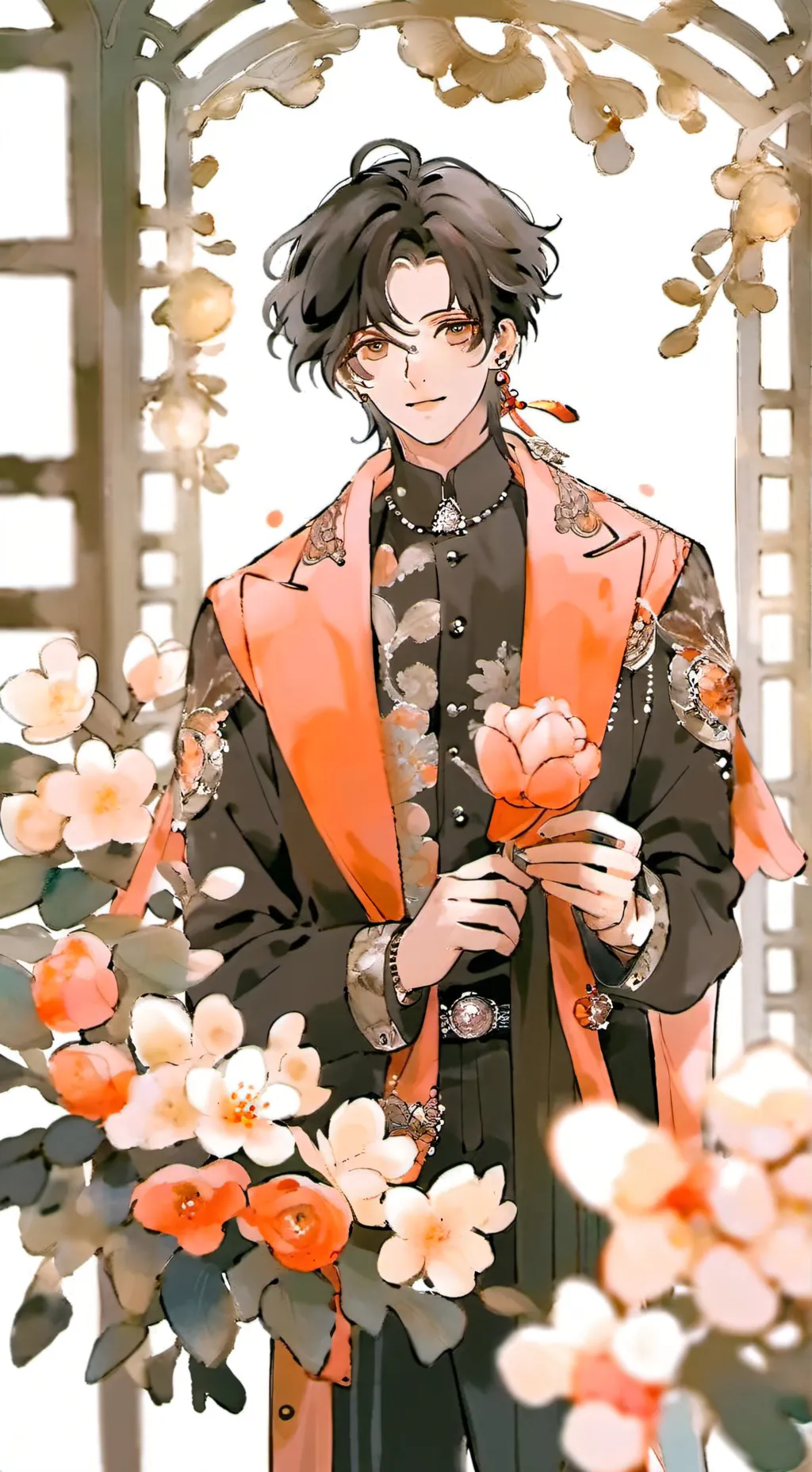 ai character: Giyutan •v•❤️‍🩹 background