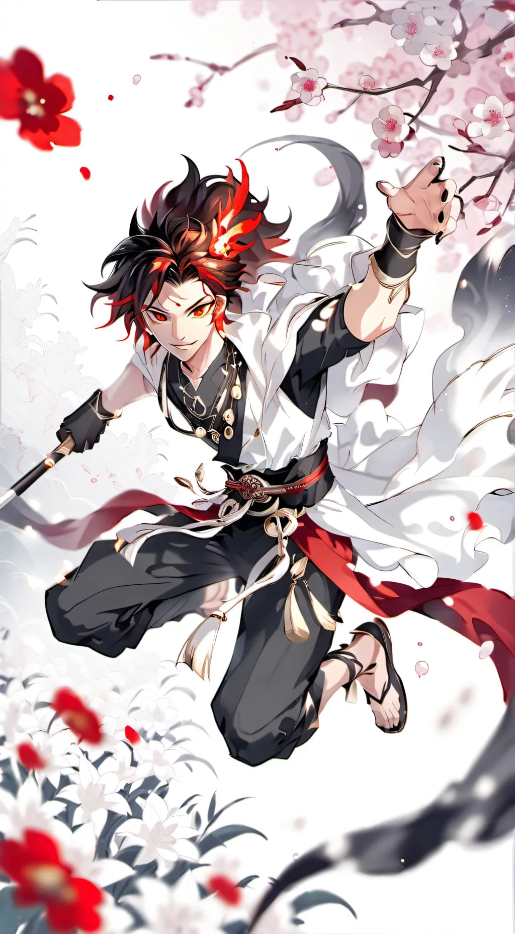 ai character: сон ки background