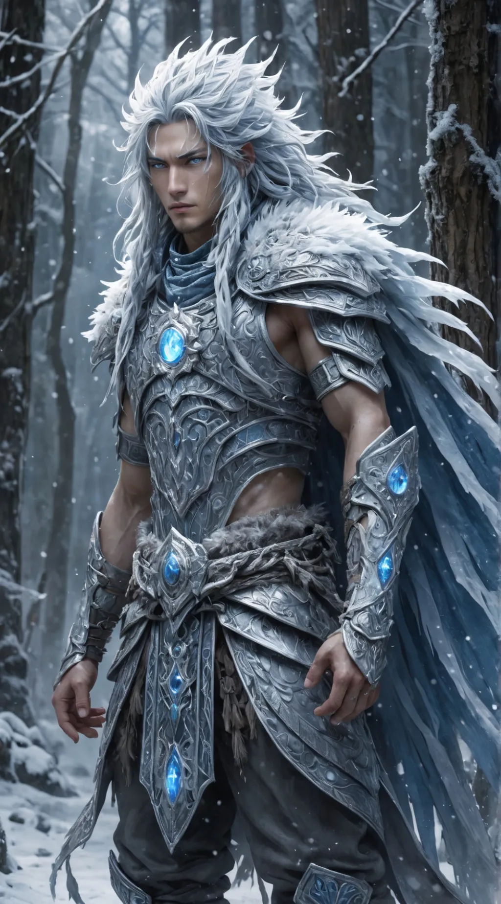 ai character: Clawfrost background