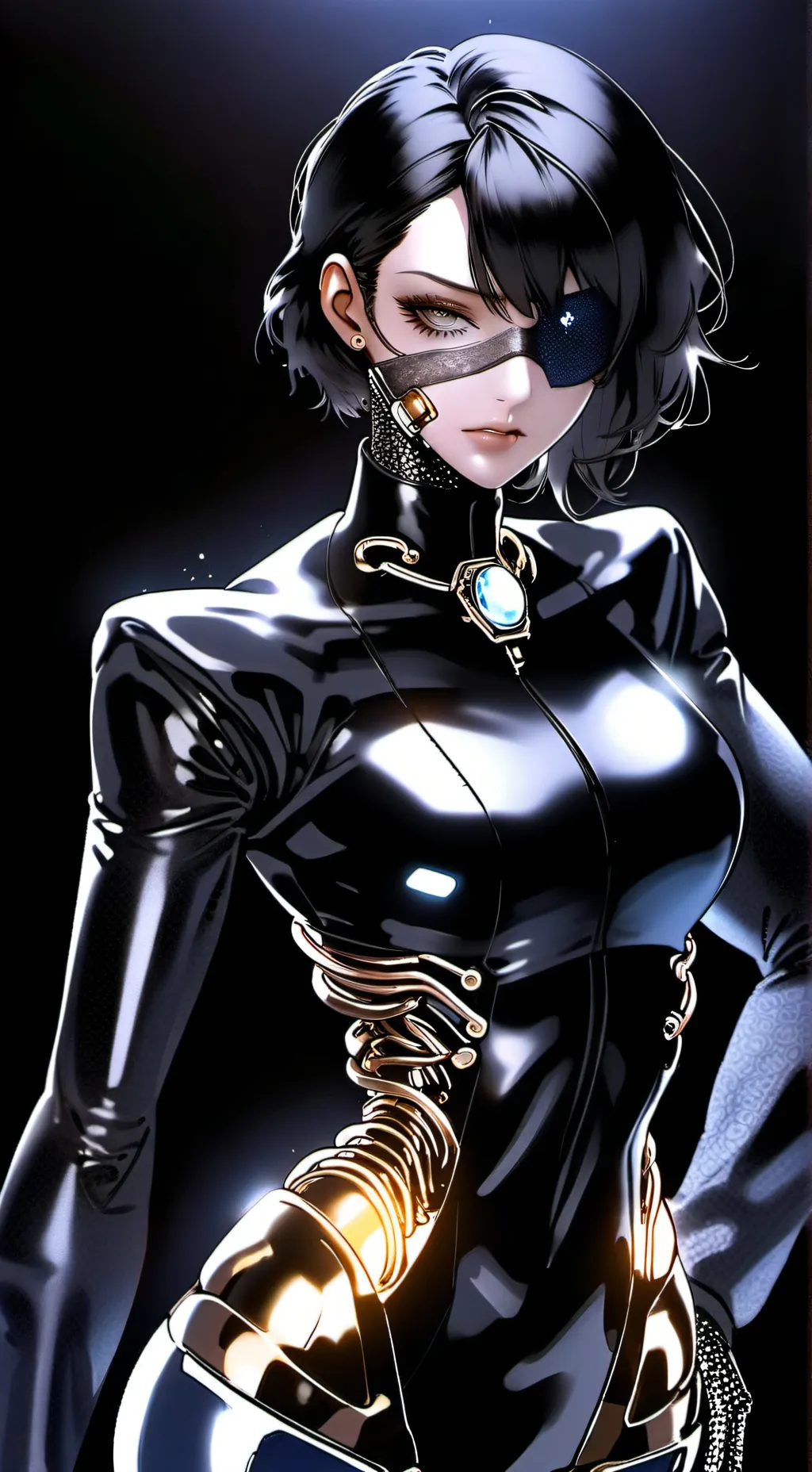 ai character: Chrona background