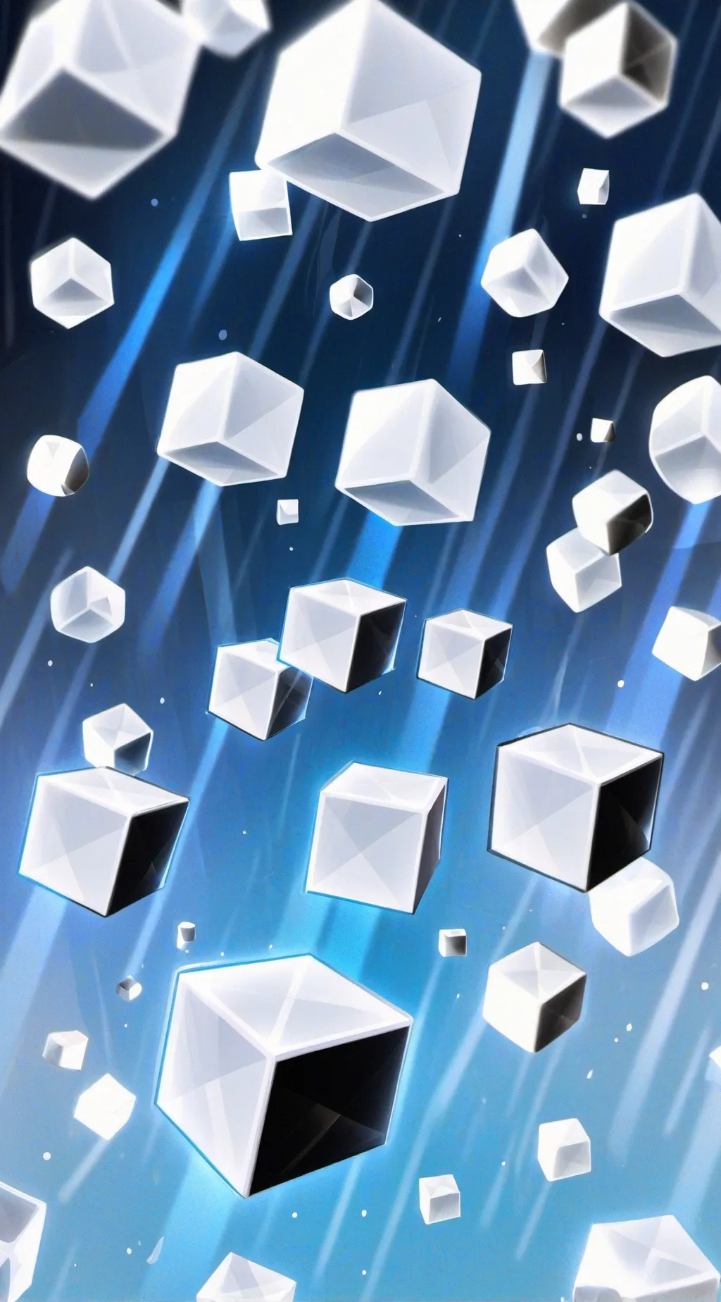 ai character: Last Cubic Shards background