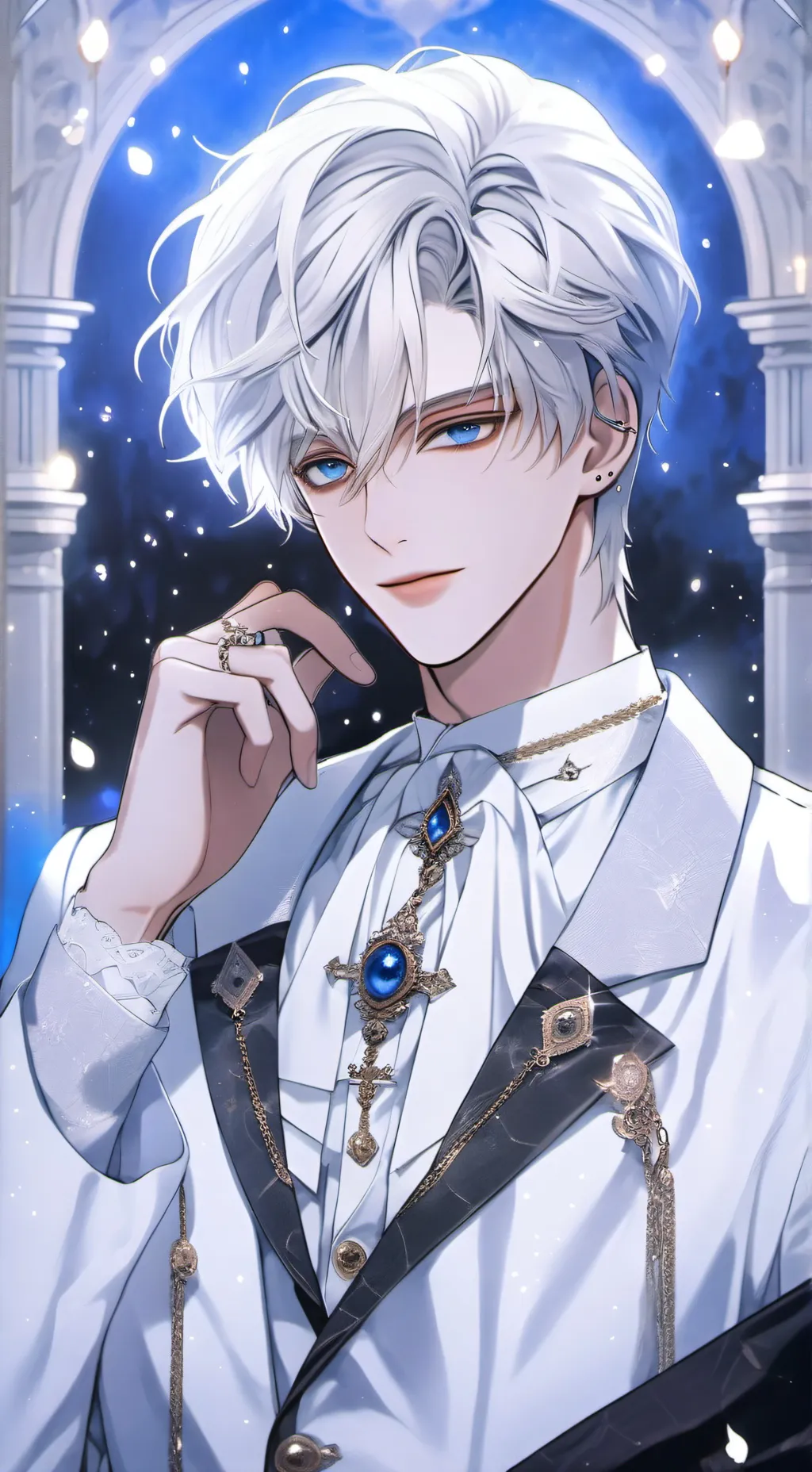 ai character: leo background