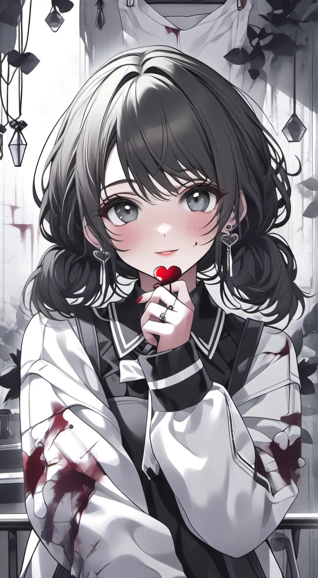 ai character: Anna/Yandere 🔴😈 background