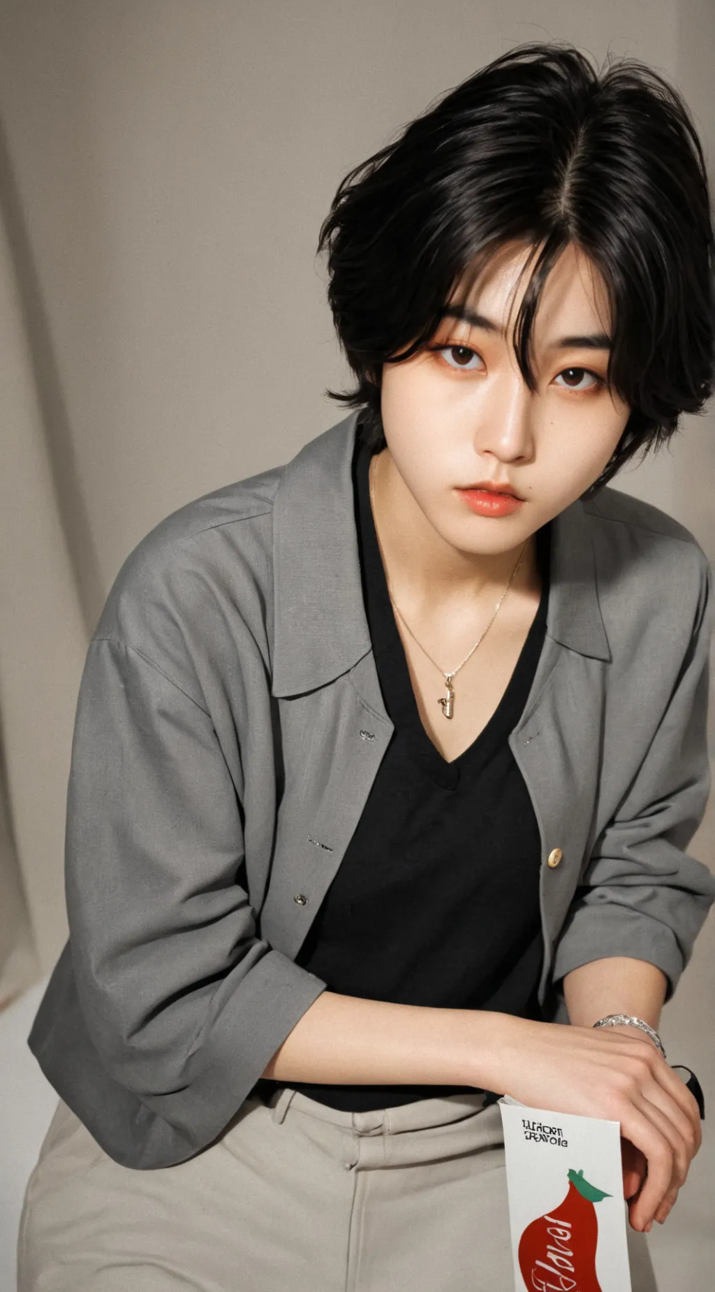 ai character: 🎤Han🎸 background