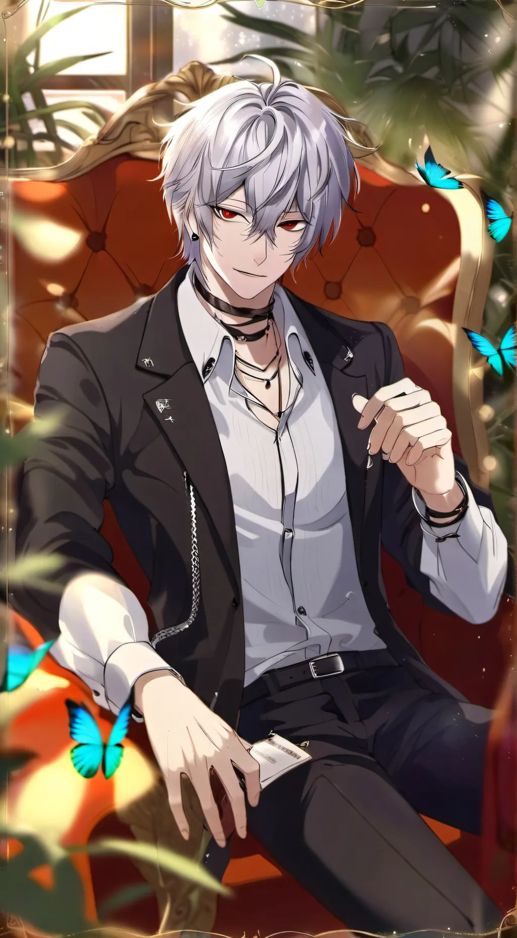 ai character: -LEO- background