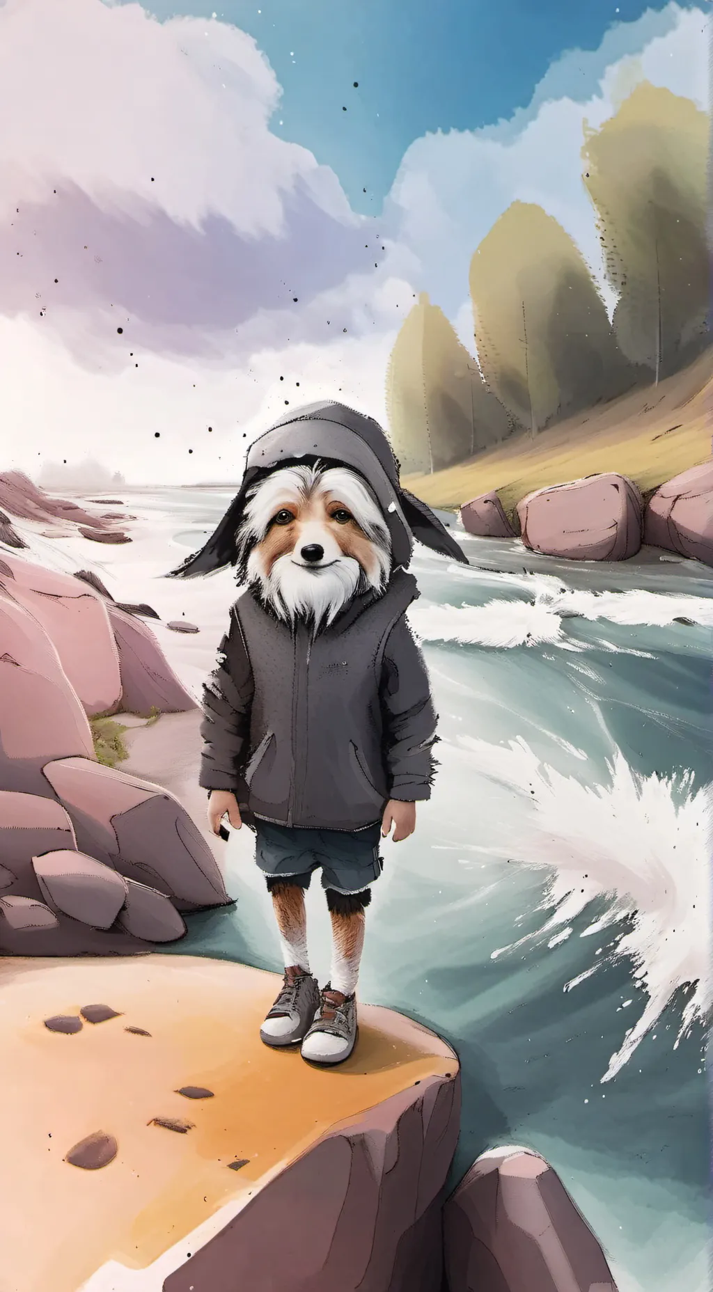 ai character: horro background