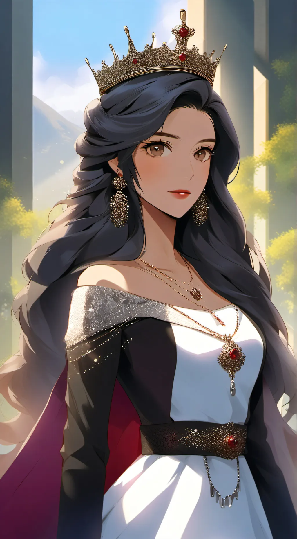 ai character: Daniela la reyna  background