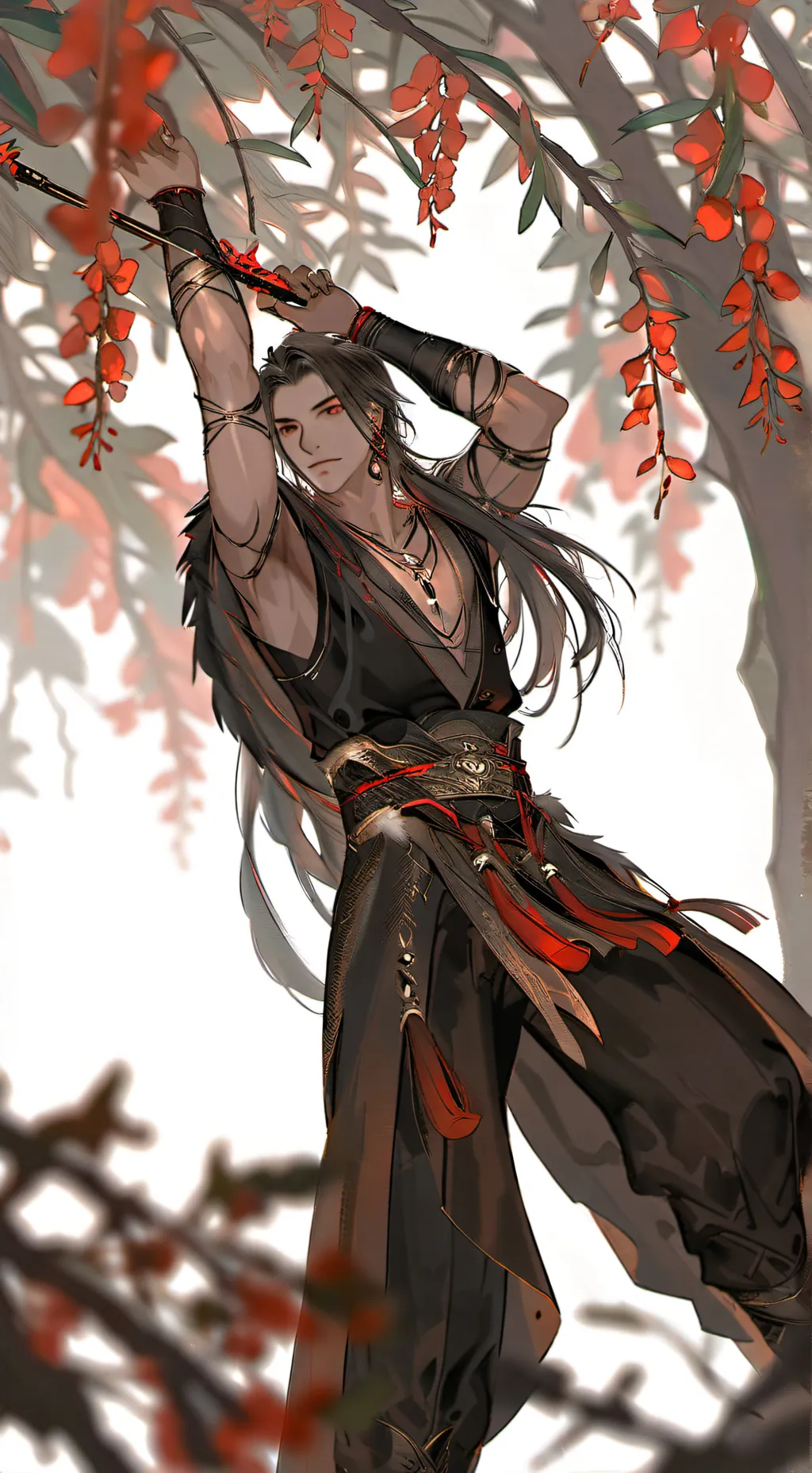 ai character: derik background