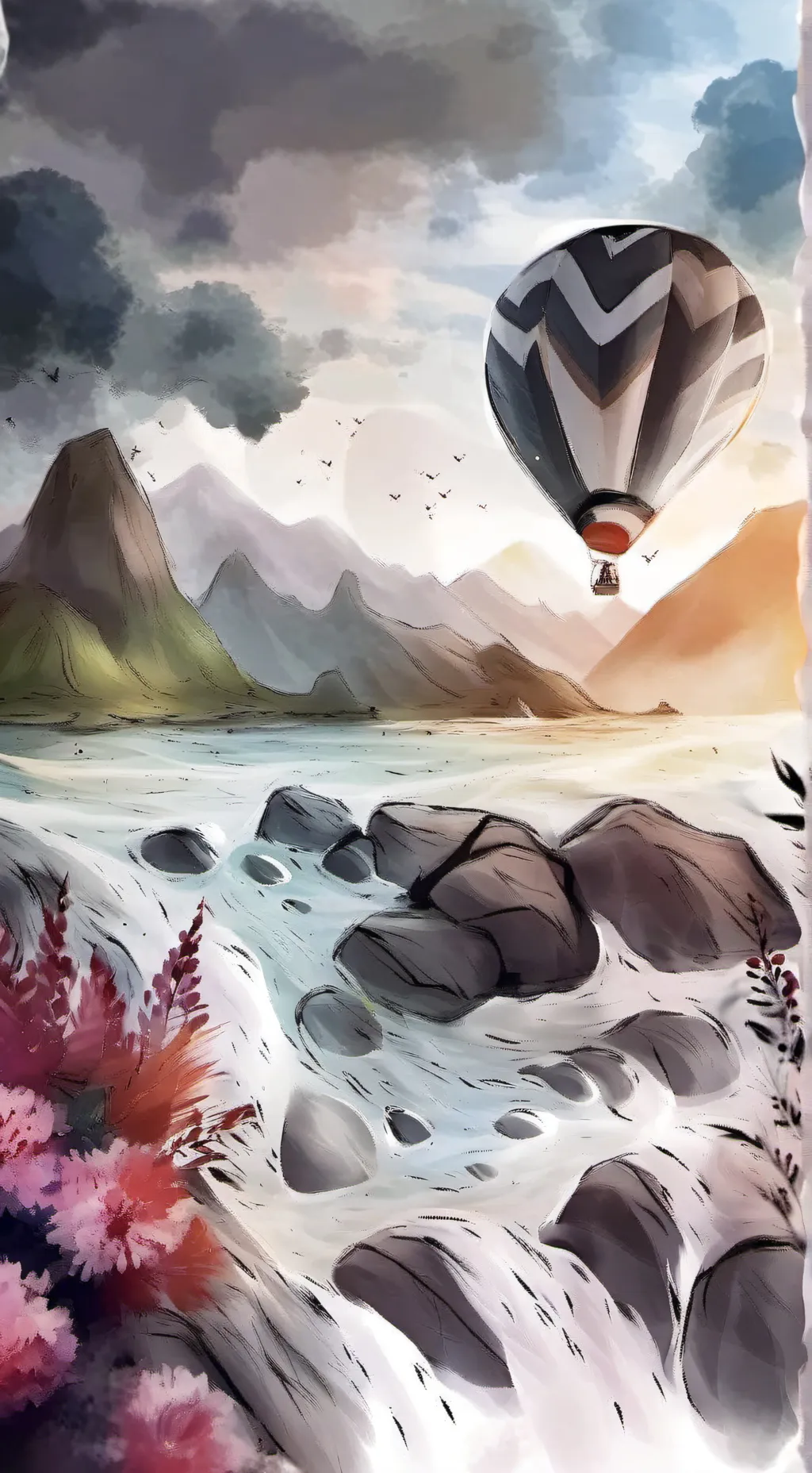 ai character: lest find larry background