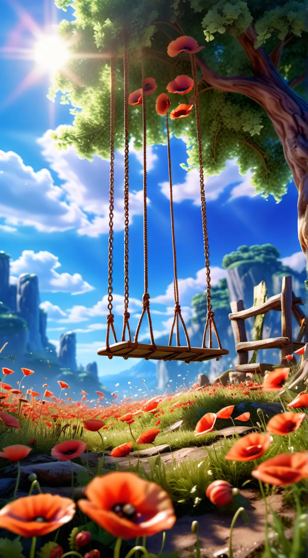 ai character: tranquillita background