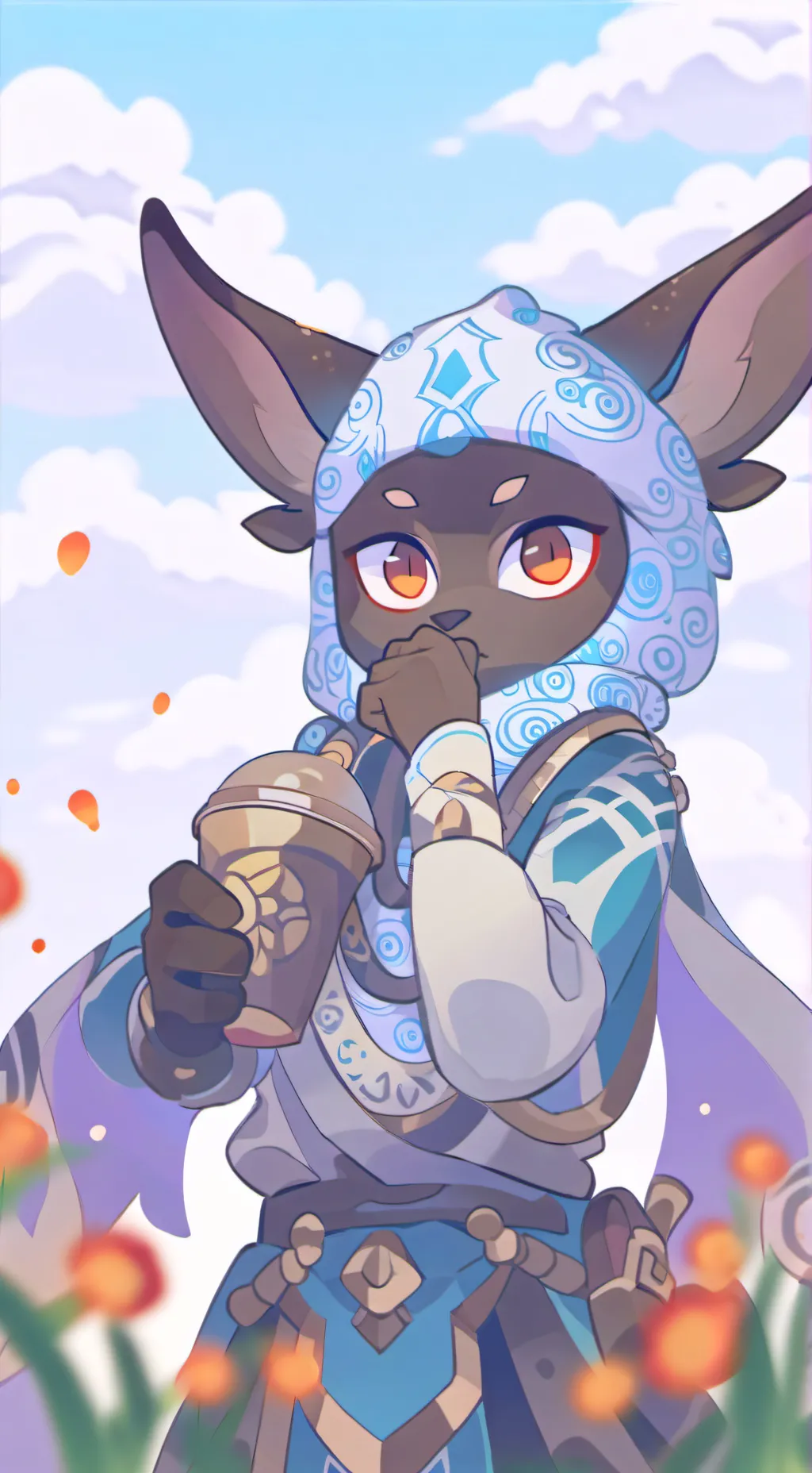 ai character: pebbles dw background