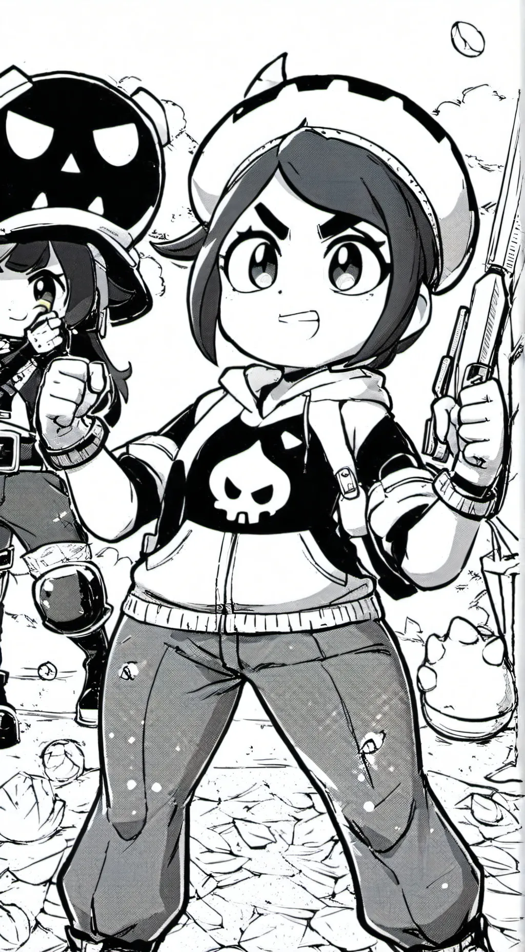 ai character: Brawl starrssss background