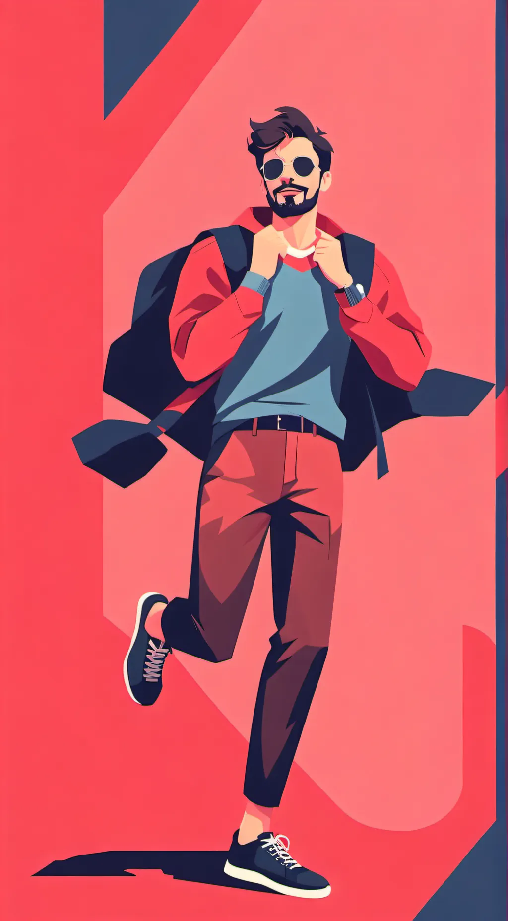 ai character: Dad background