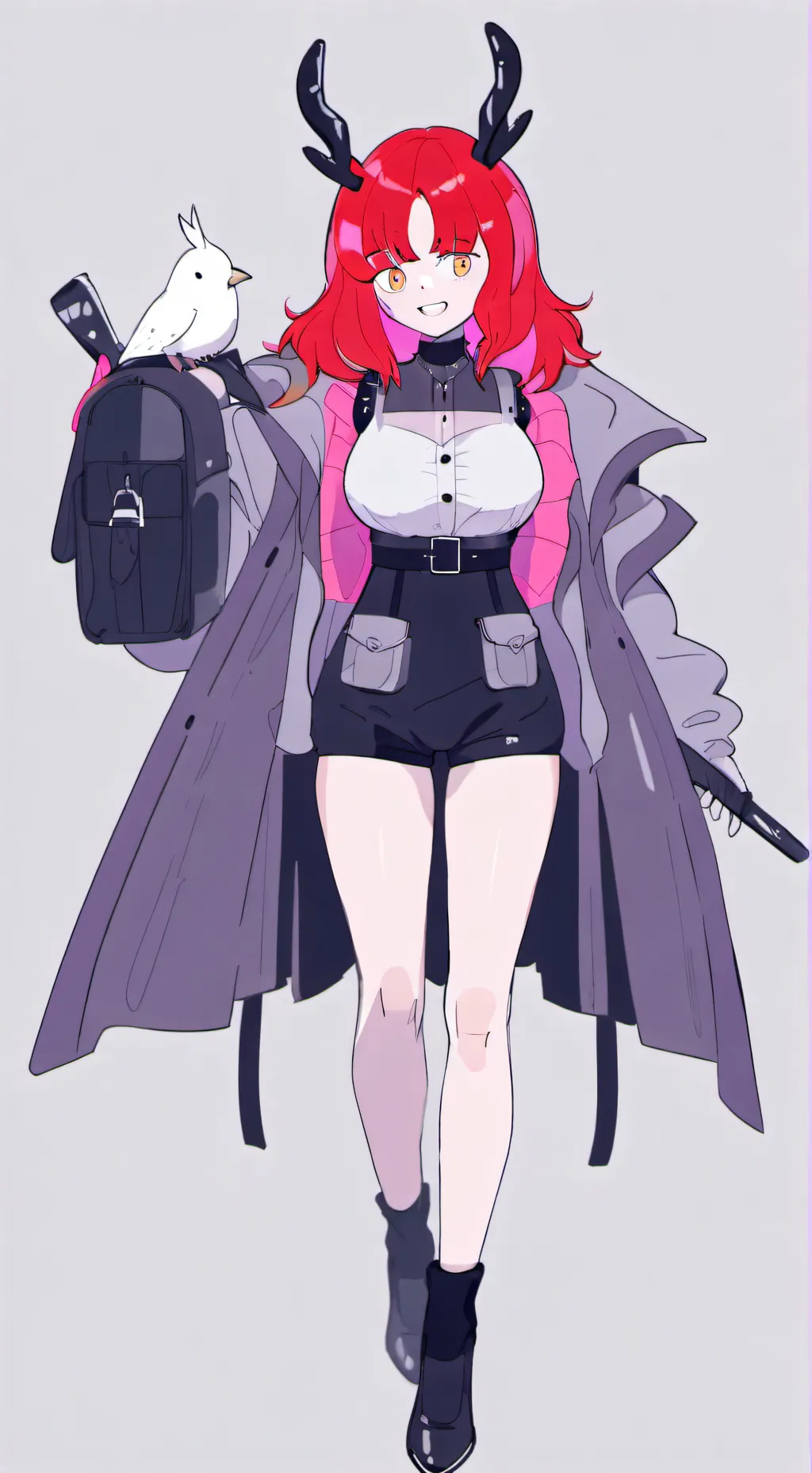 ai character: new student mha background