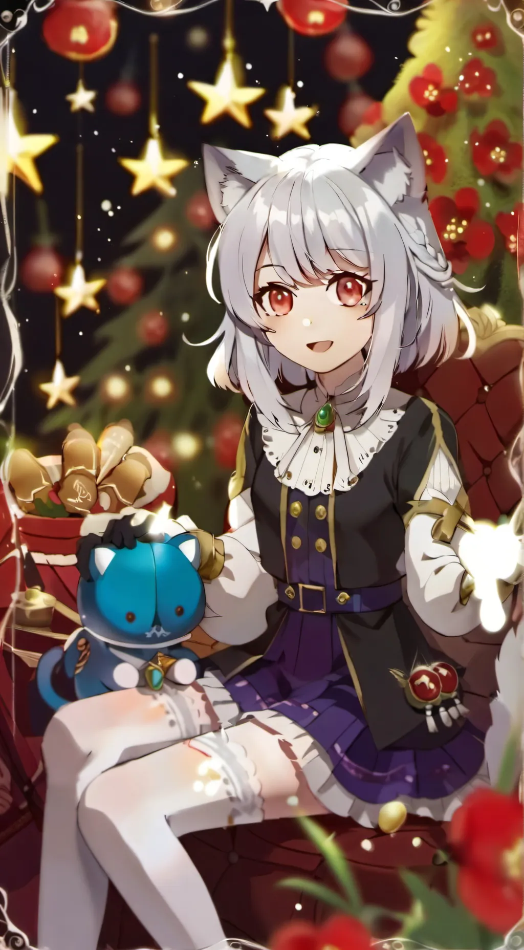 ai character: kitty background