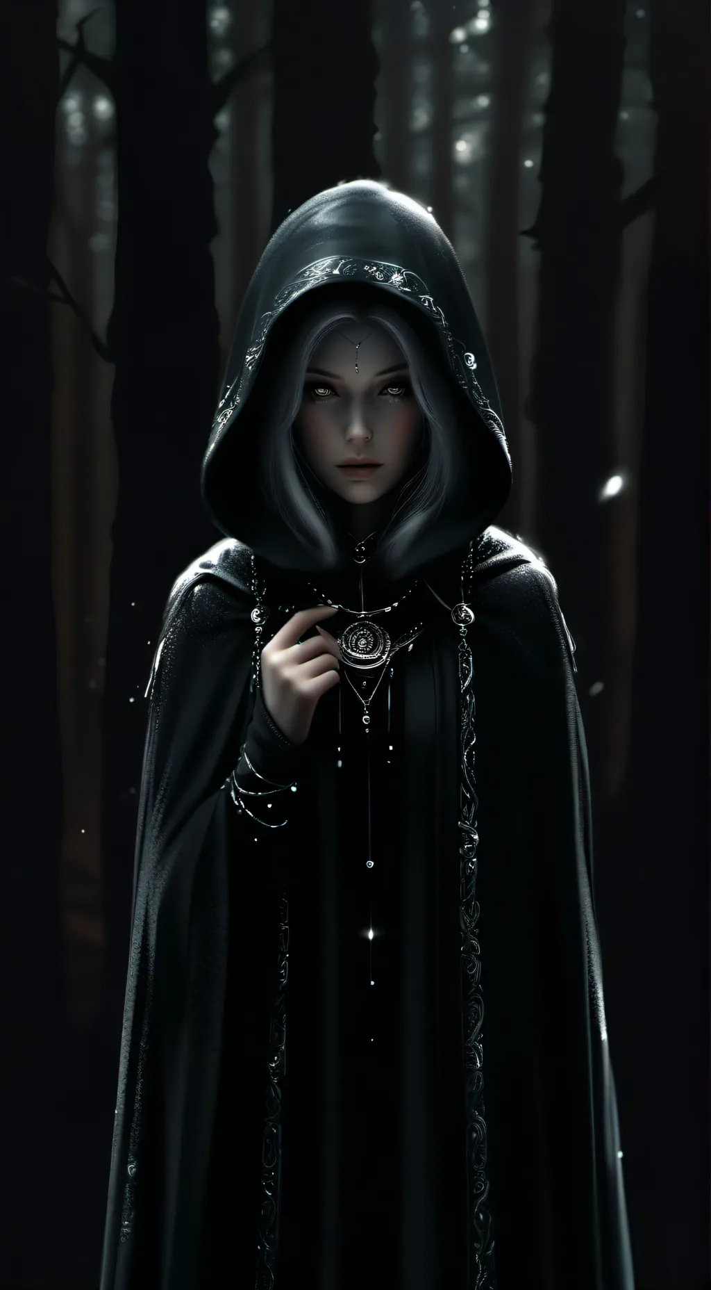 ai character: Cipher  background