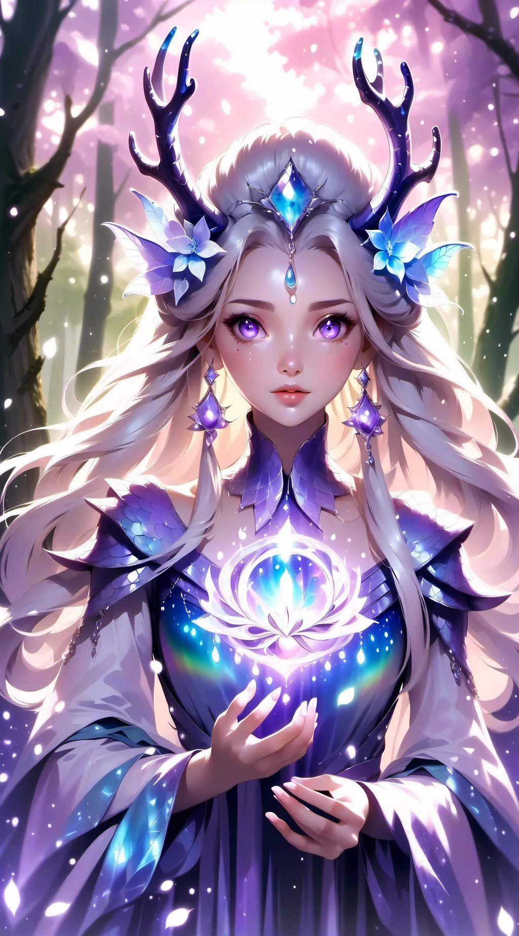 ai character: Luz 💅💅 background