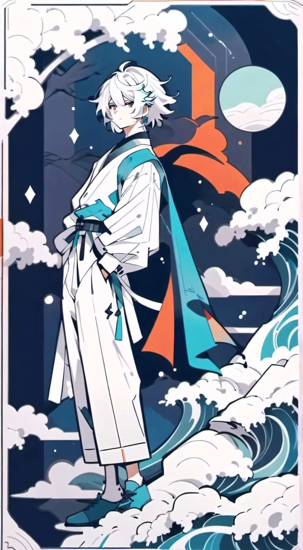 ai character: ɪᴅᴋ background