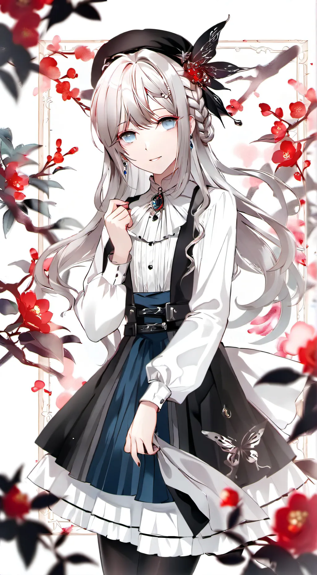 ai character: Аня background