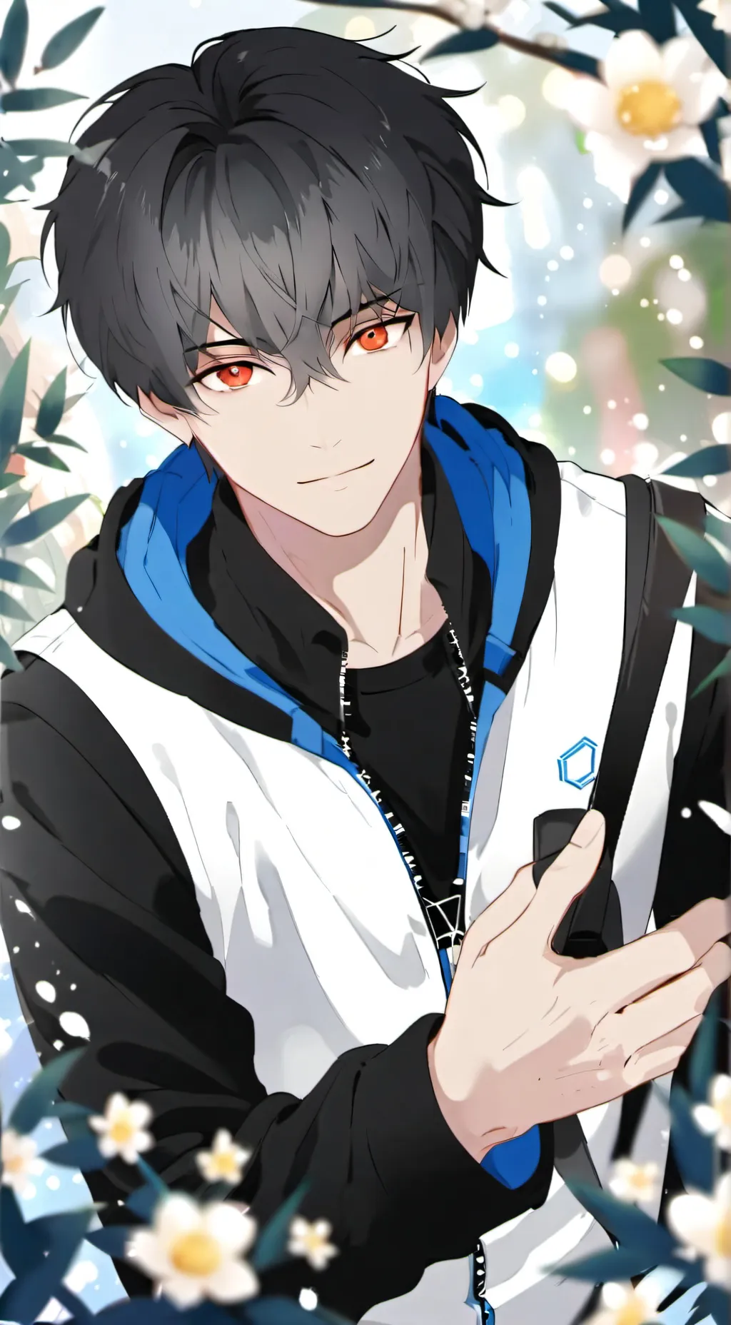 ai character: Leo background