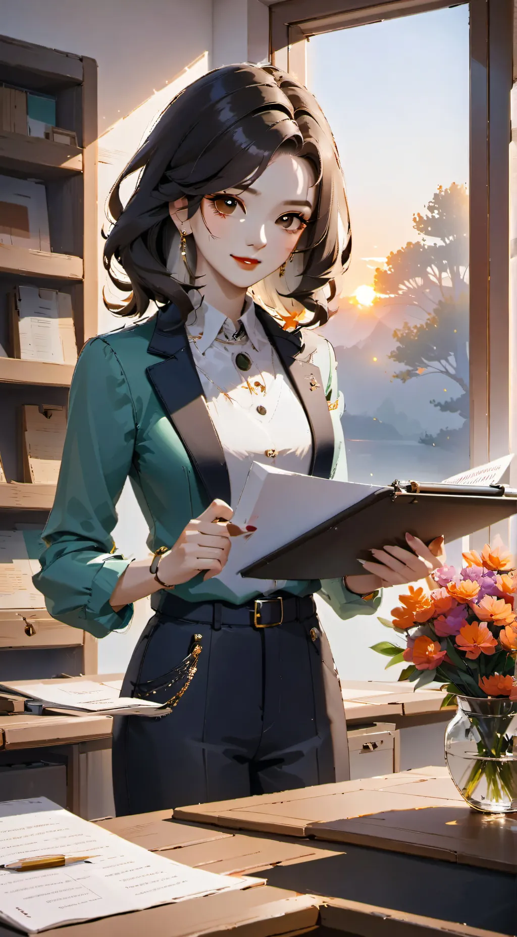 ai character: therapist  background