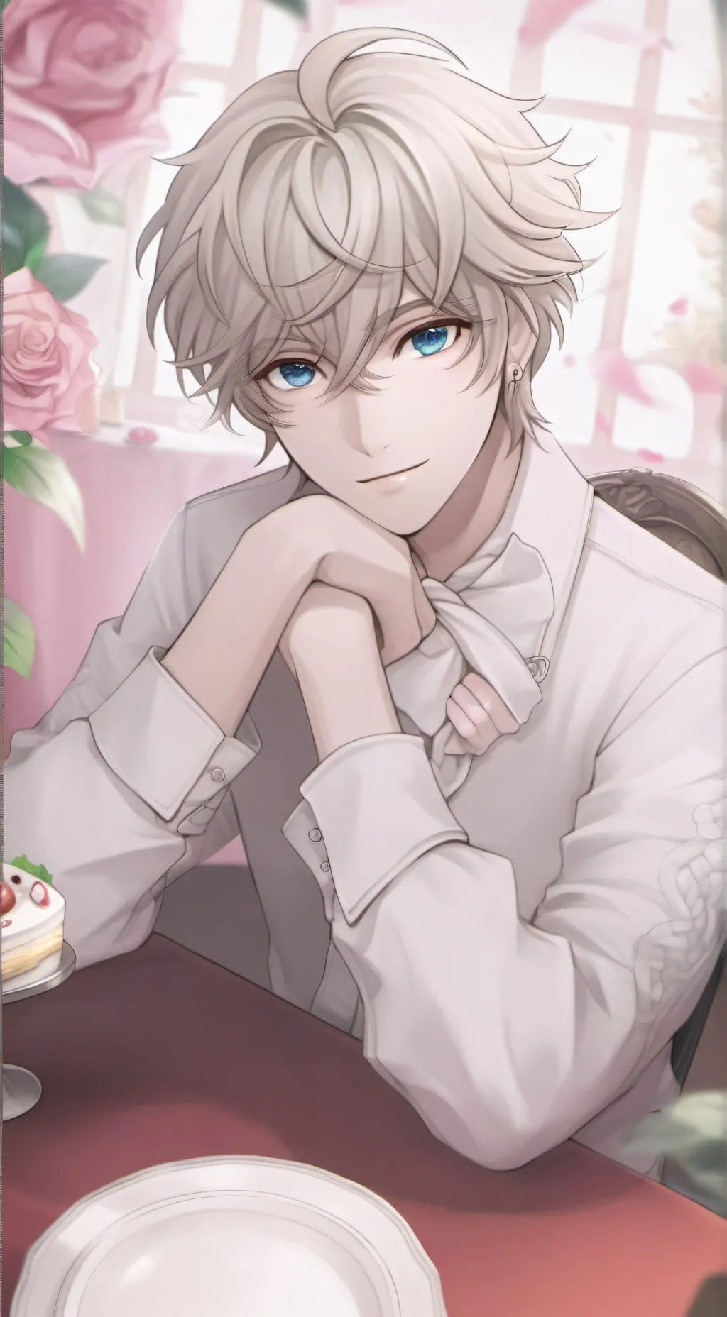 ai character: Skeptical Sweethea background