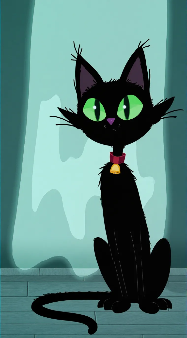 ai character: Blackie background