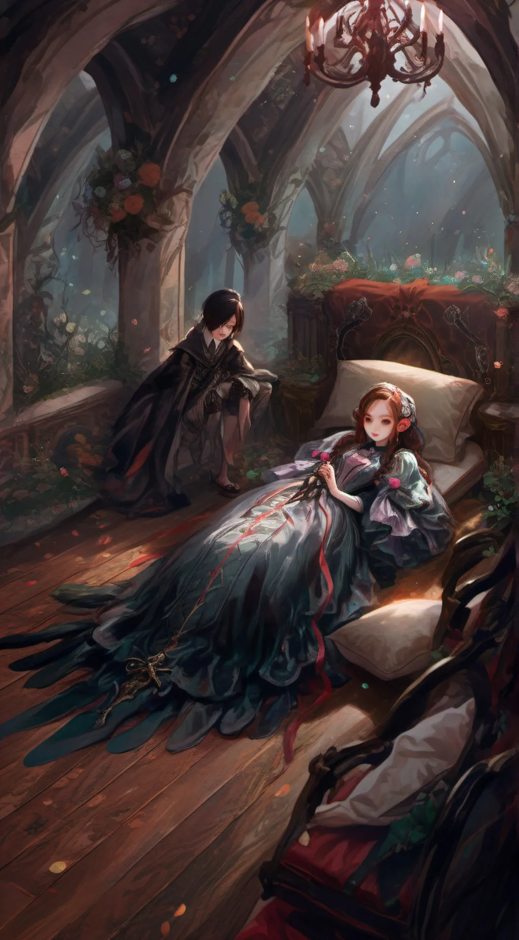 ai character: Squidgame1 sleepov background