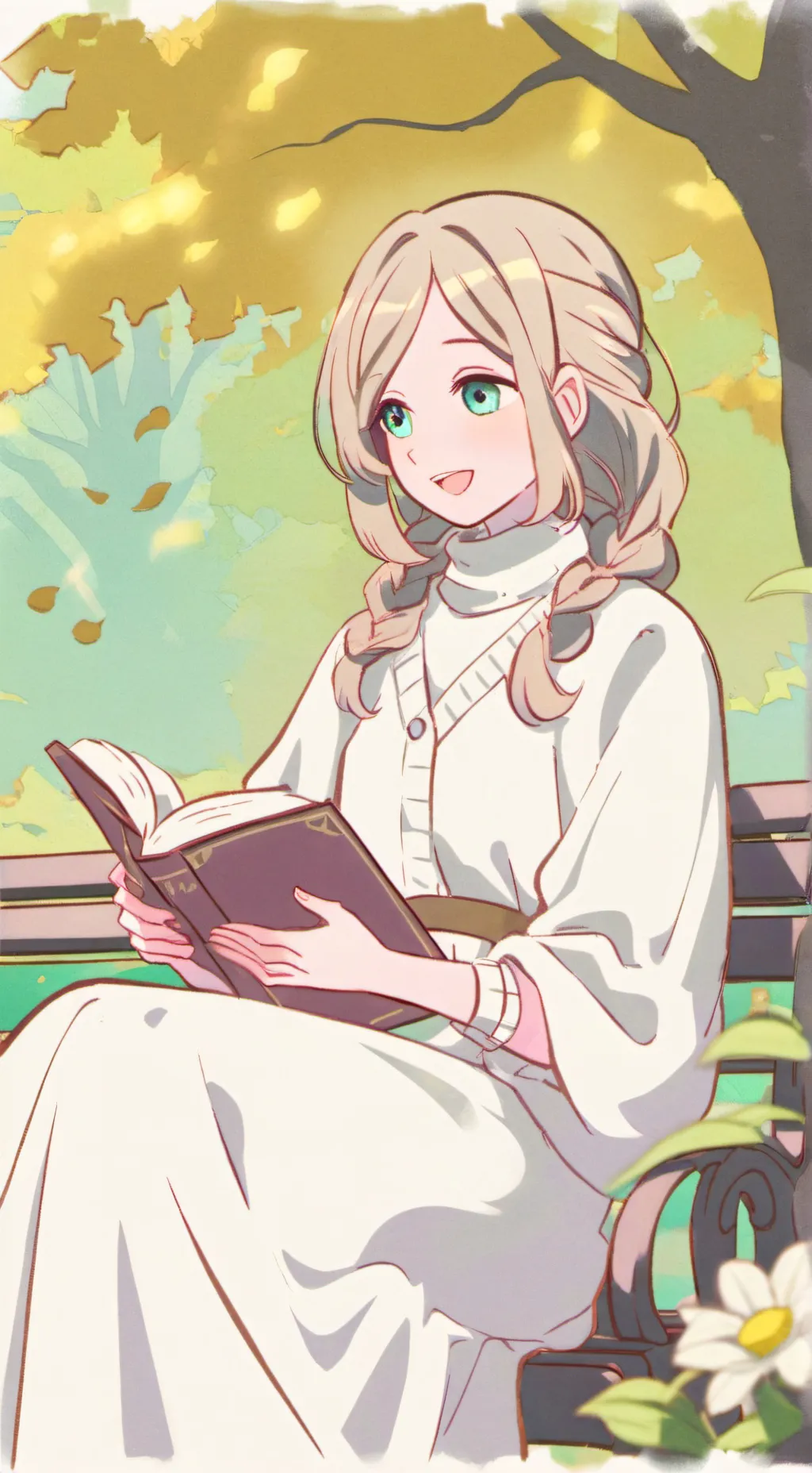 ai character: Daniela  background