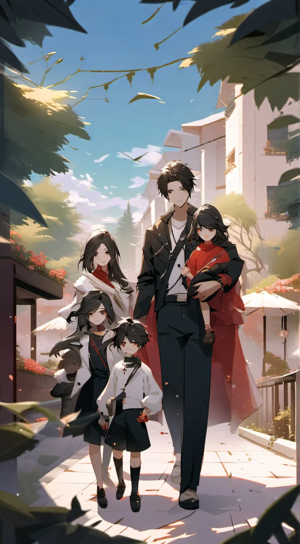 ai character: Family  background