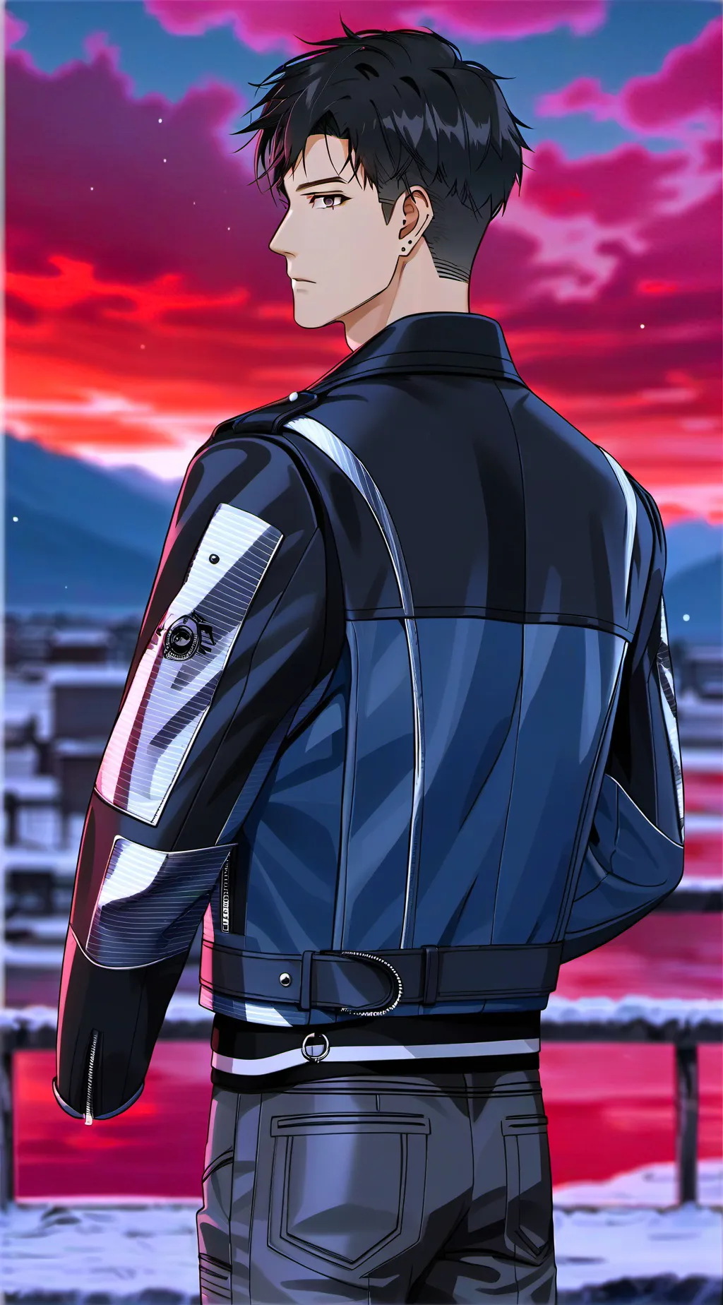 ai character: Chester background