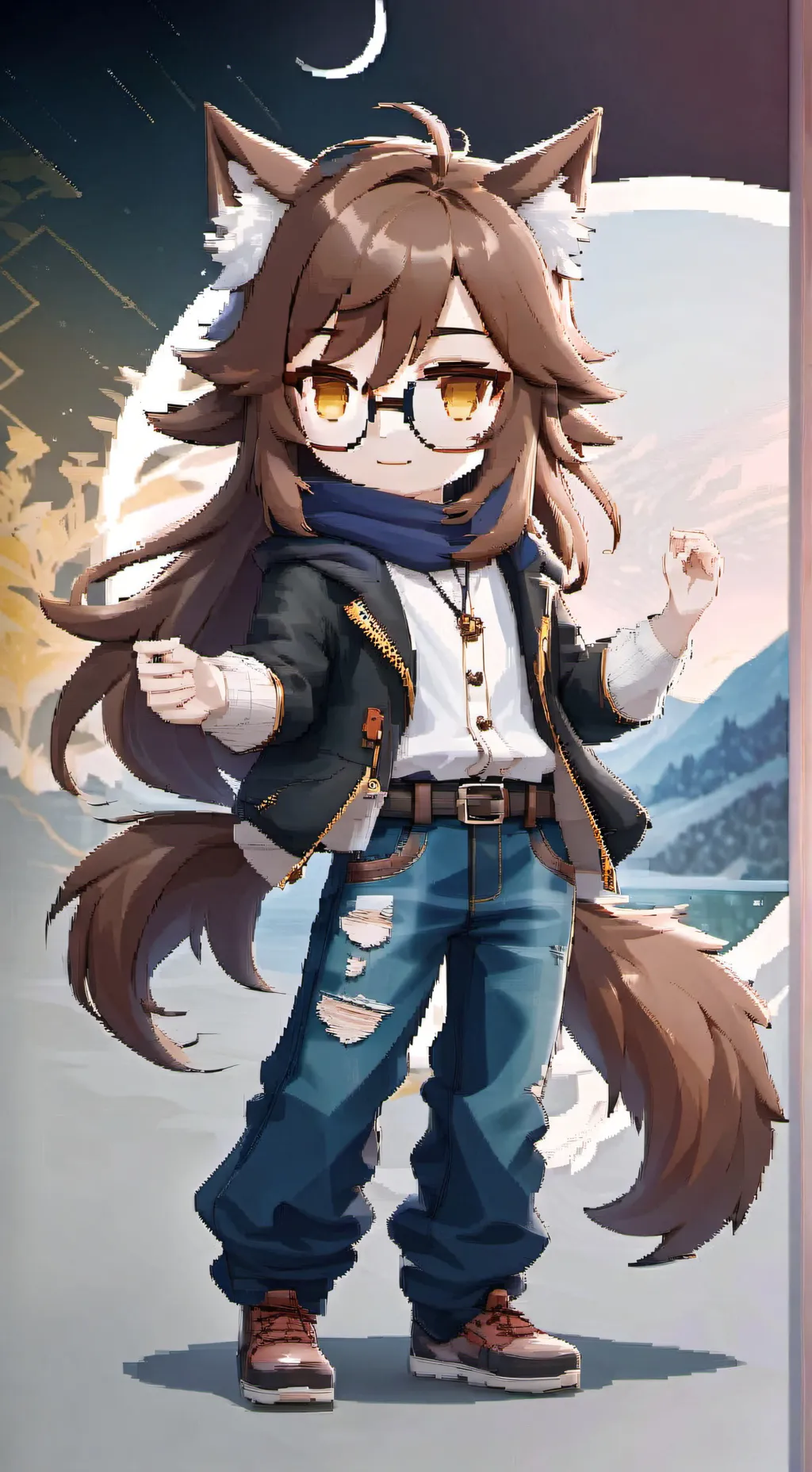 ai character: Axelle background