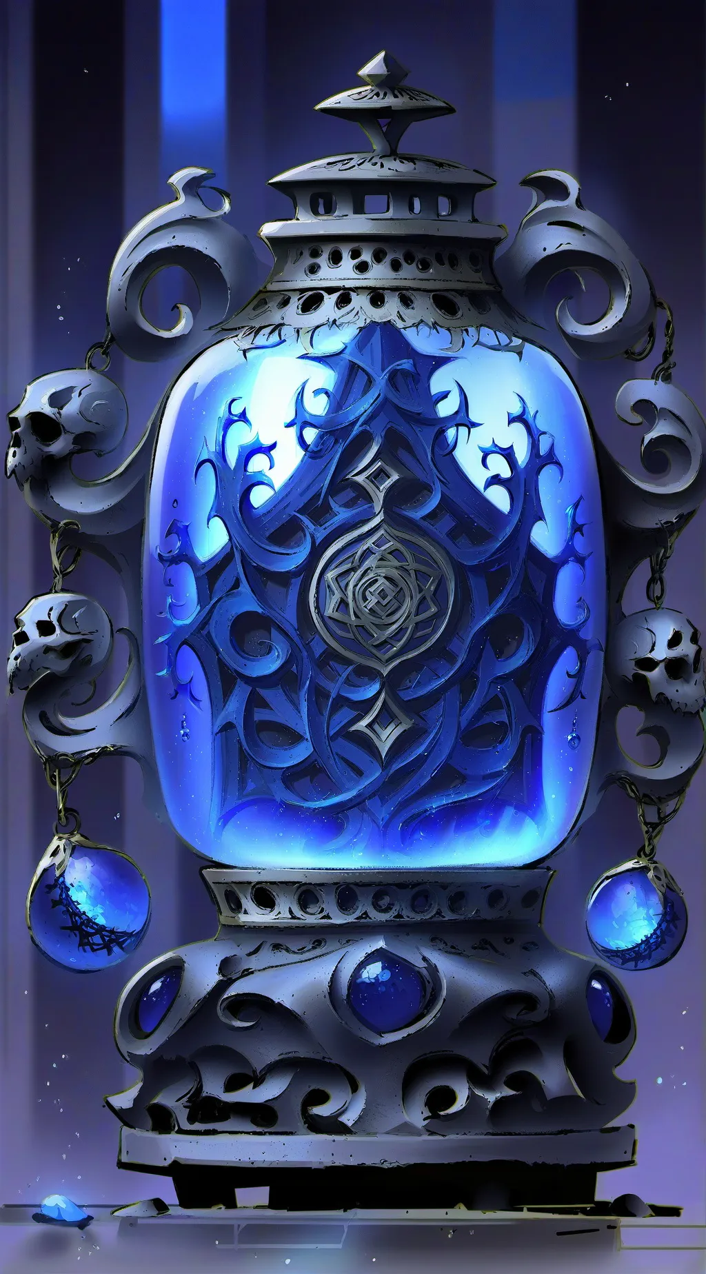 ai character: OREN  background