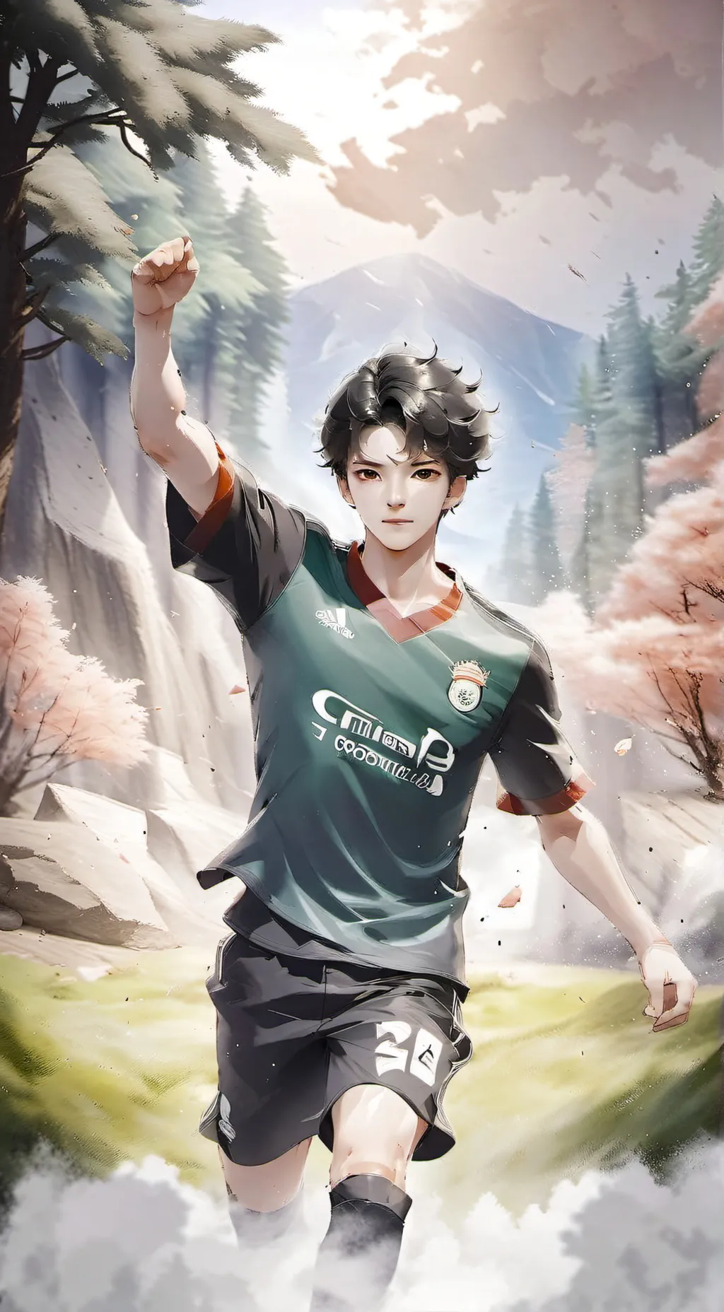 ai character: axel  background