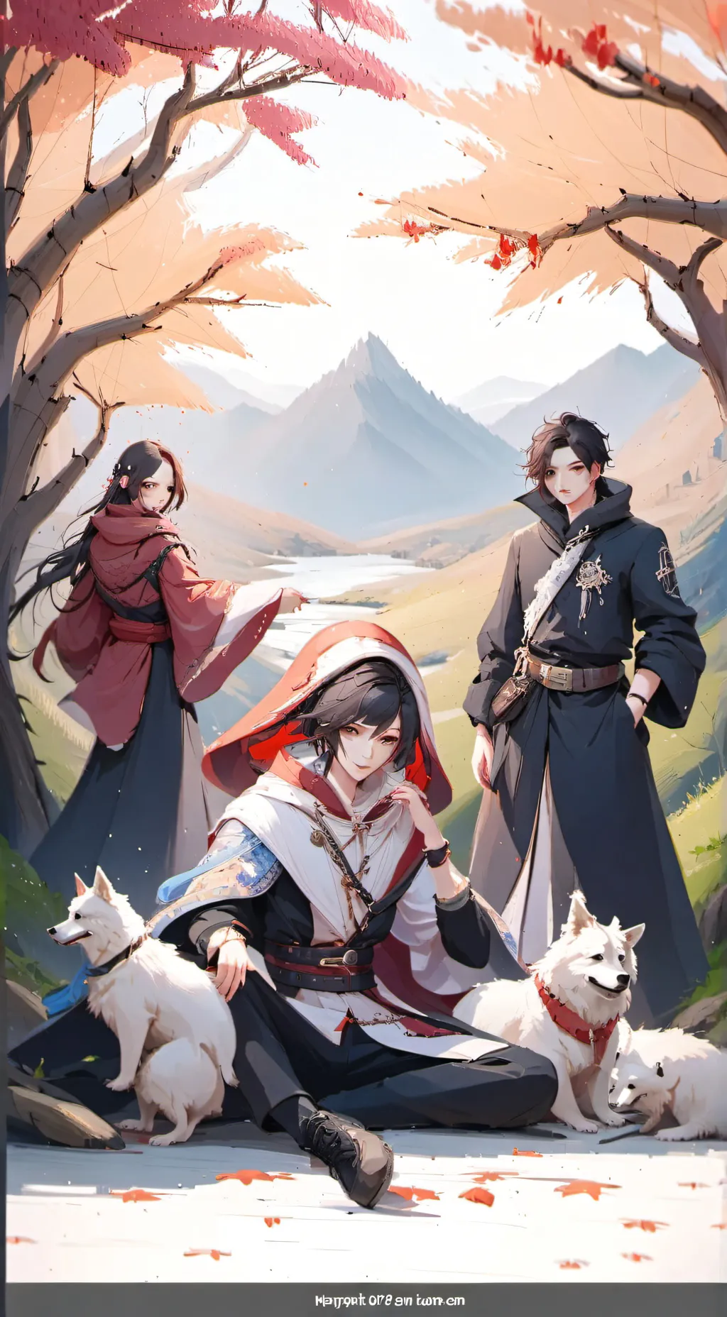 ai character: brud background