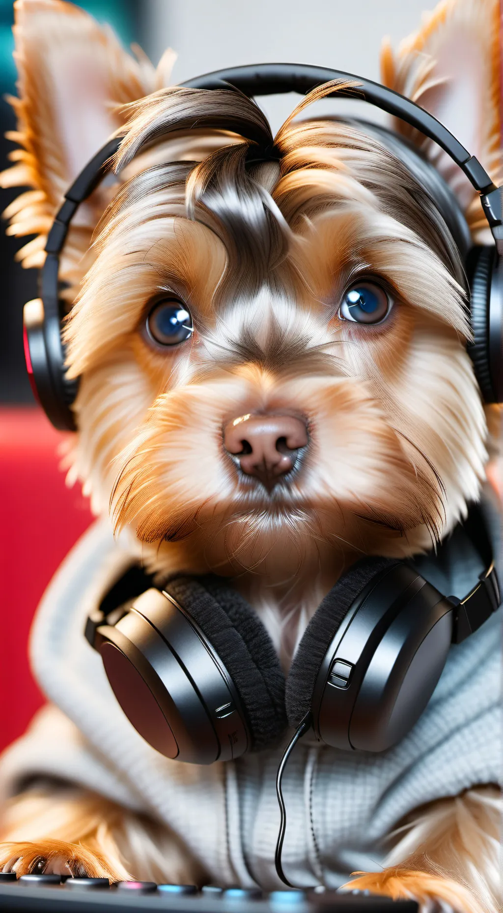 ai character: GamerOcean background