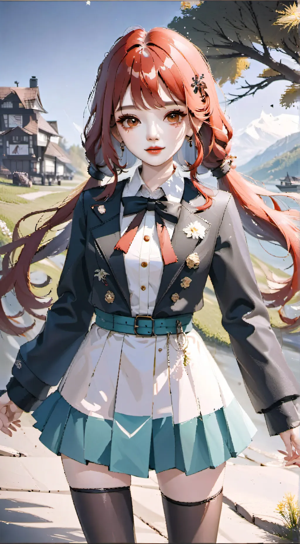 ai character: Smth background