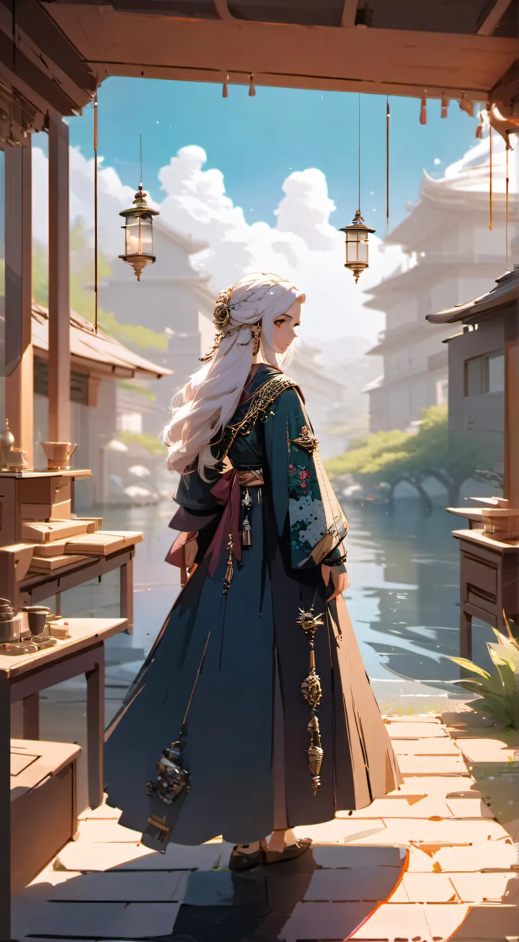 ai character: claas background