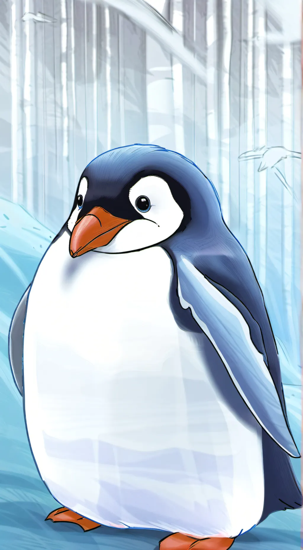 ai character: Pengling  background