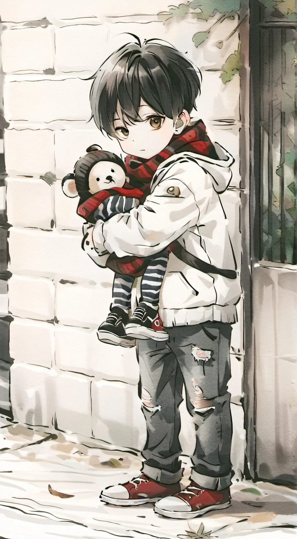 ai character: david  background