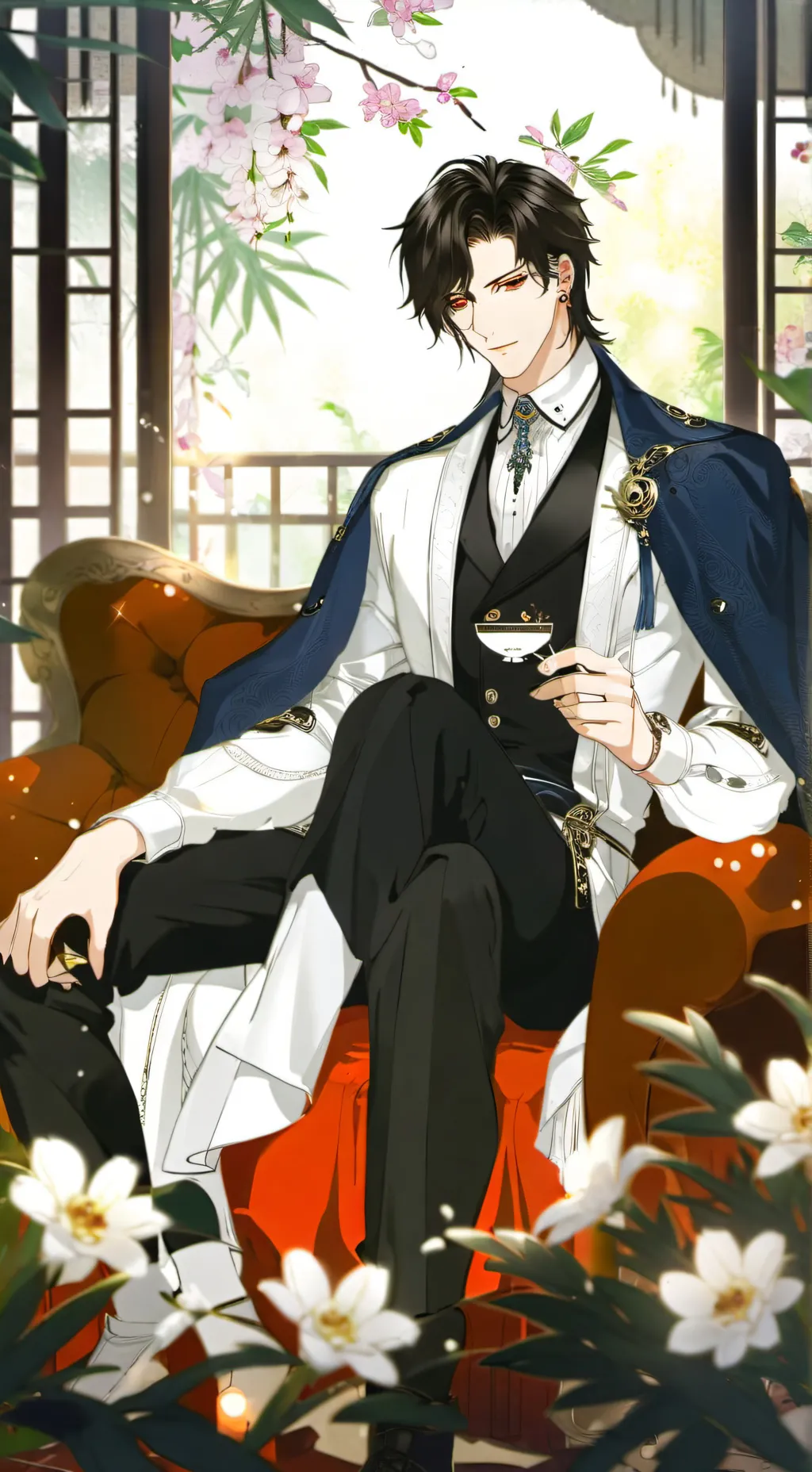 ai character: Фор background