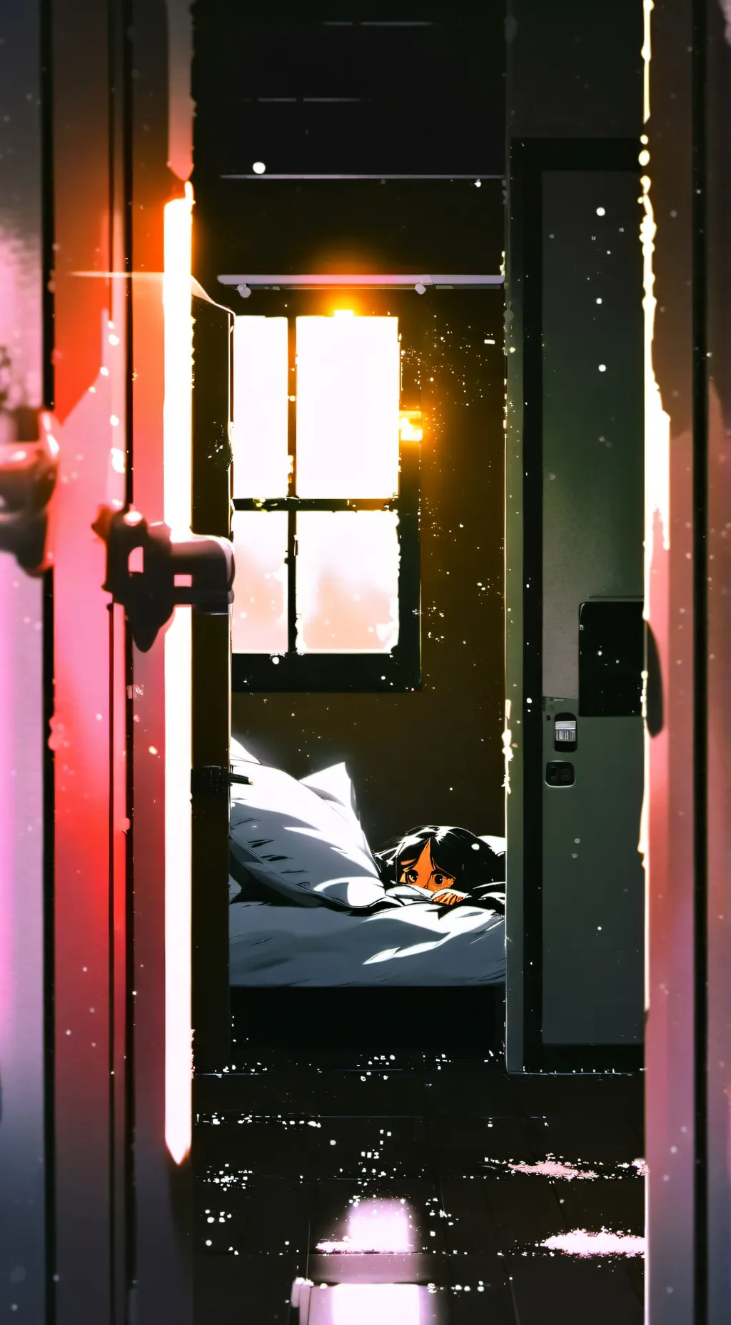 ai character: sussy background