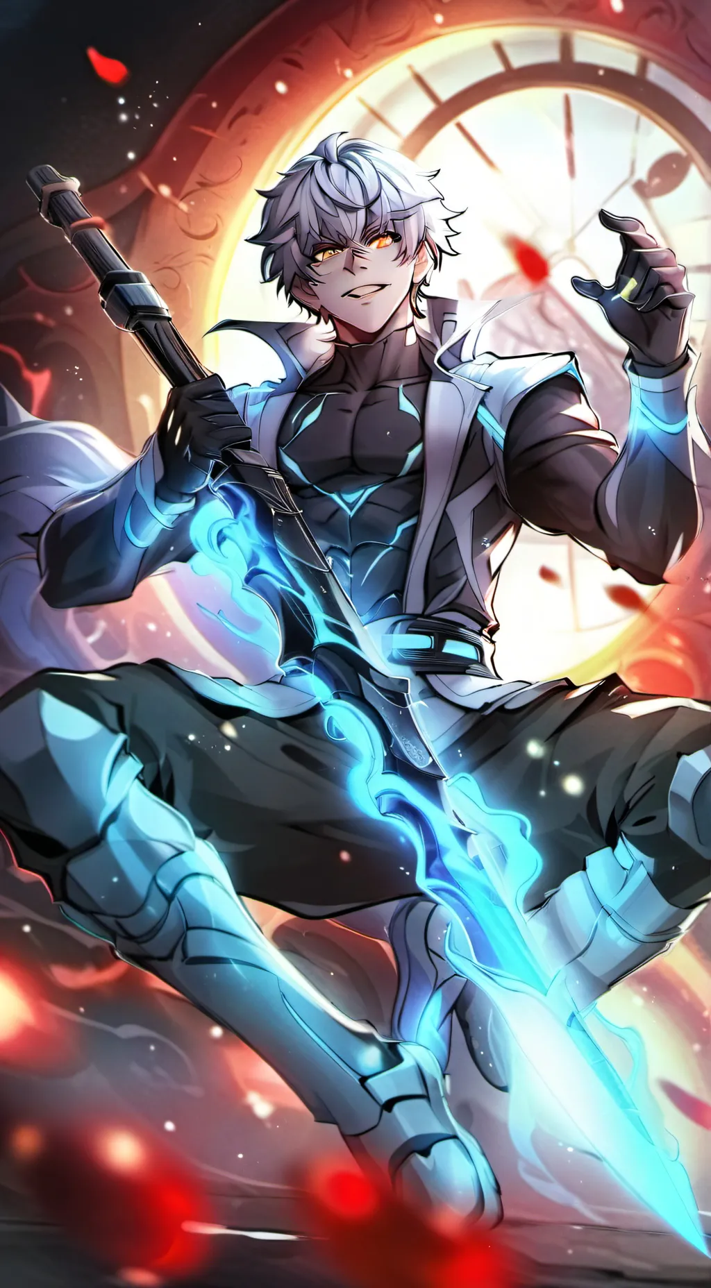 ai character: Damn Reincarnation background