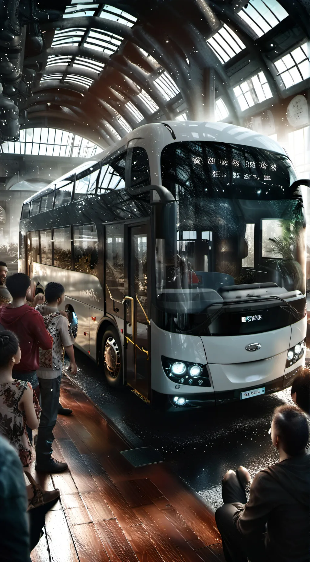 ai character: SG VIP Bus background