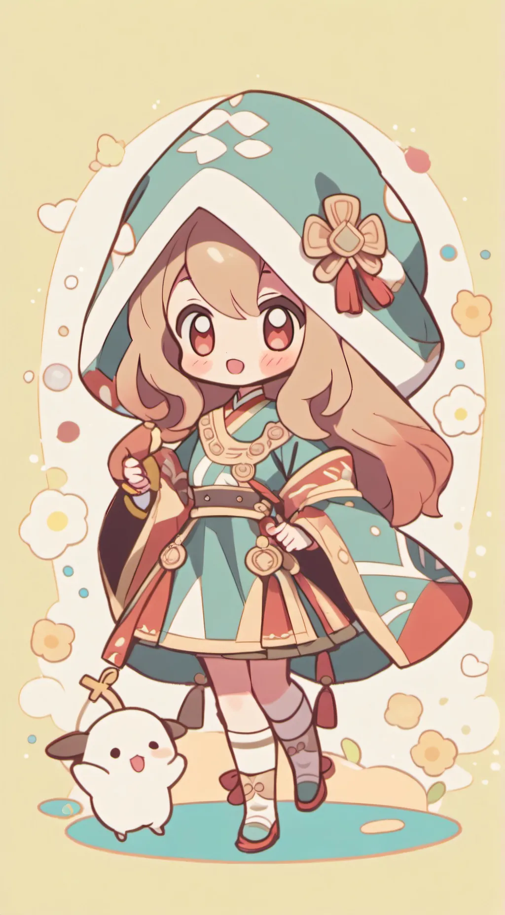 ai character: Digital Circus  background