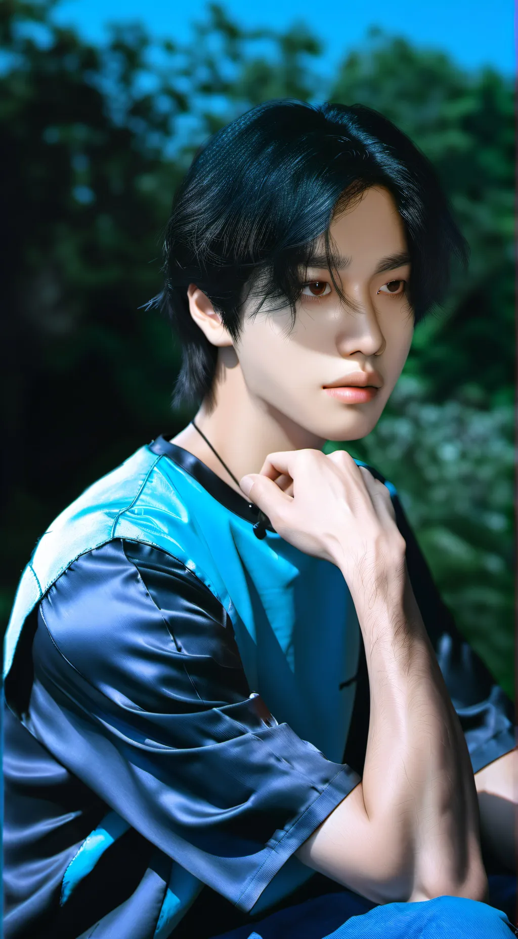 ai character: Han jisung  background